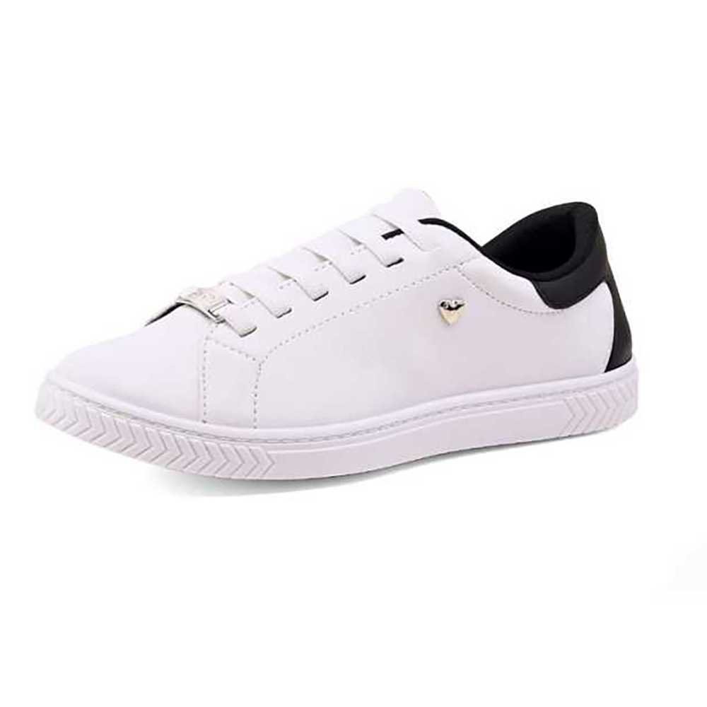 Tênis Feminino Izalu Casual Baixinho Branco 3