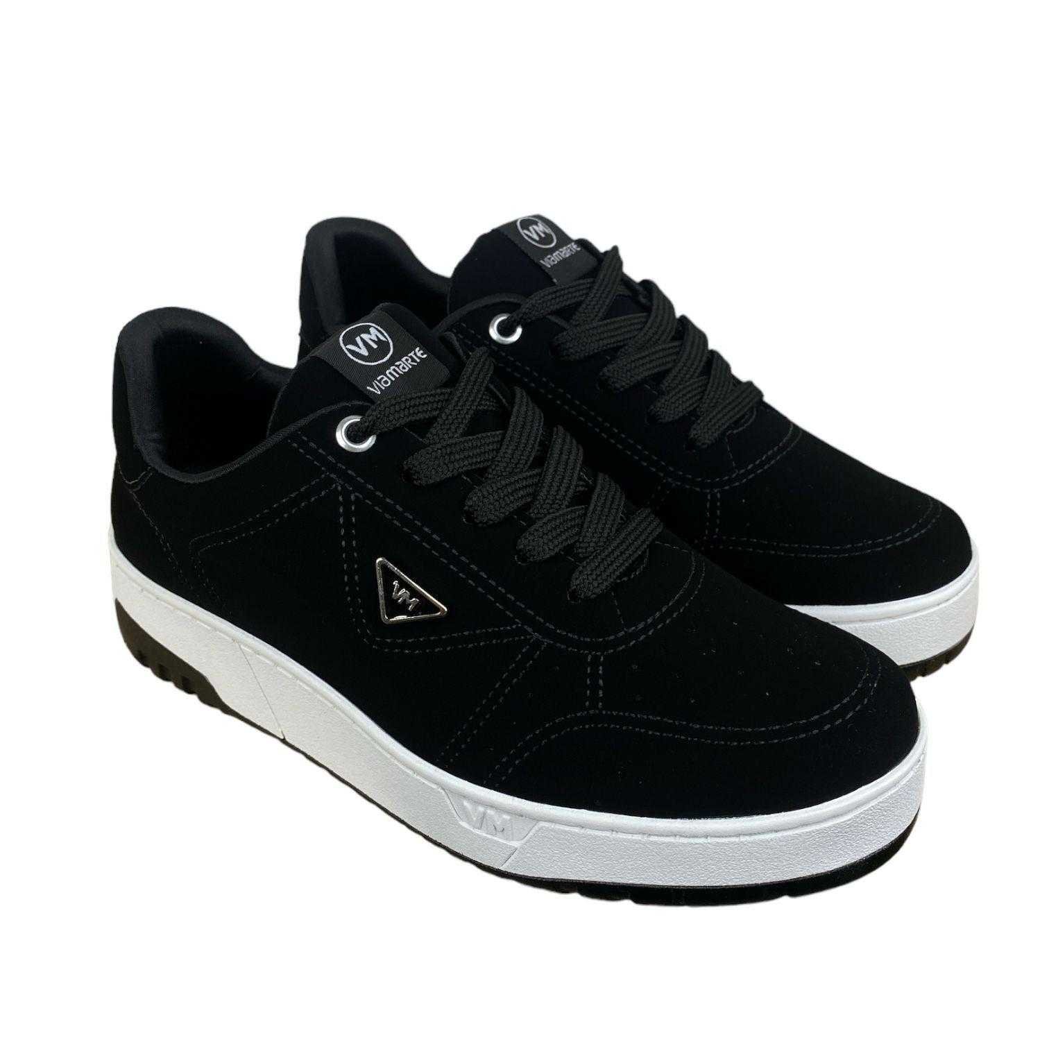 Tênis Feminino Via Marte Casual Sneaker Preto 3
