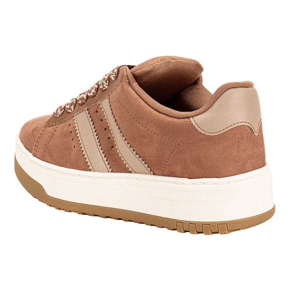 Tênis Feminino Ramarim Casual Dia a Dia Marrom 3