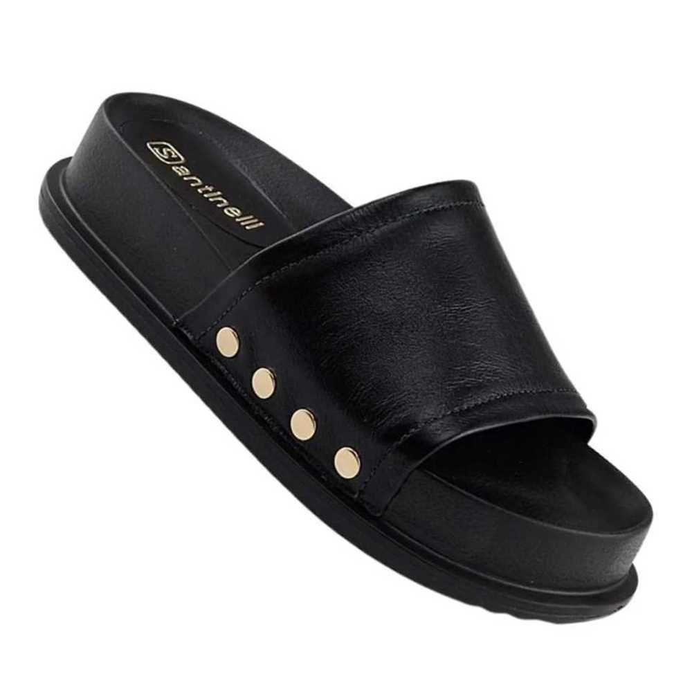 Tamanco Feminino Santinelli Papete Preto 2