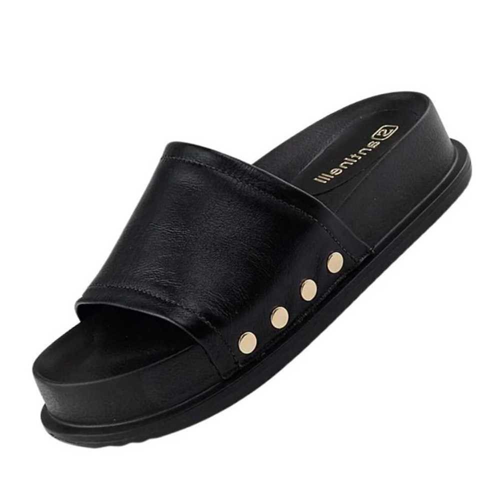 Tamanco Feminino Santinelli Papete Preto 3