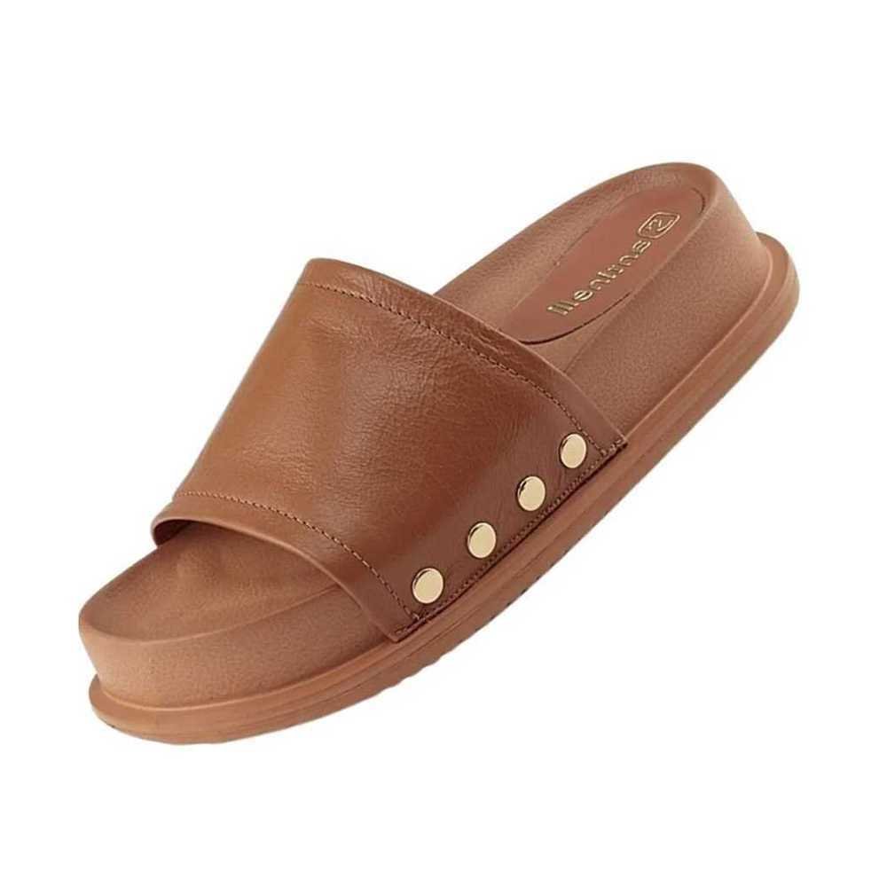 Tamanco Feminino Santinelli Papete Marrom 3