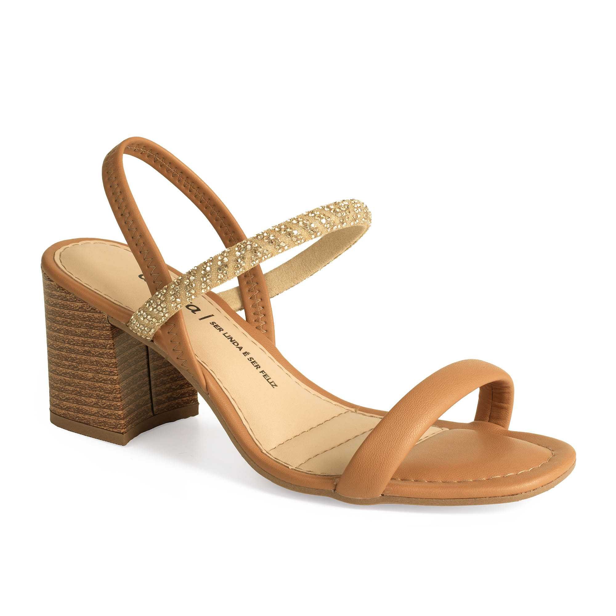 Sandália Feminino Dakota Salto Blocado