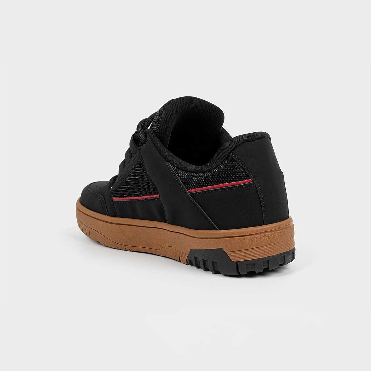 Tênis Infantil Menino Ollie Flip 2 Preto/Marrom 4