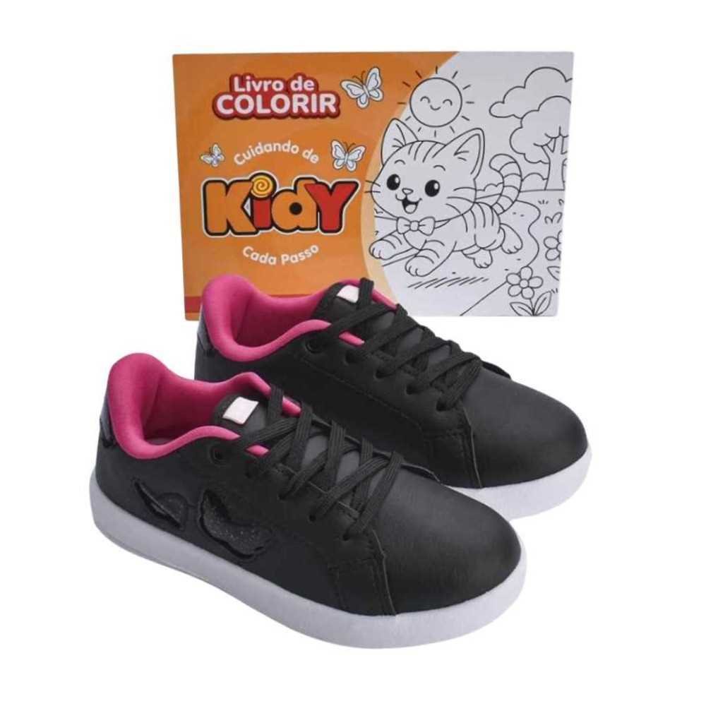 Tênis Menina Kidy Hype Preto 2