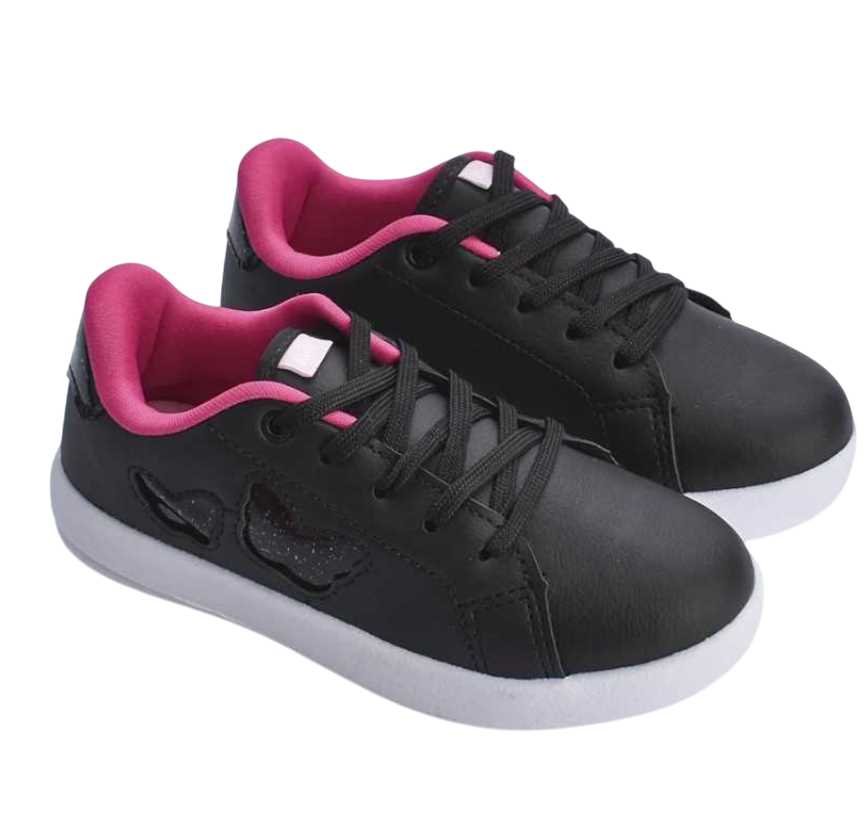 Tênis Menina Kidy Hype Preto 7