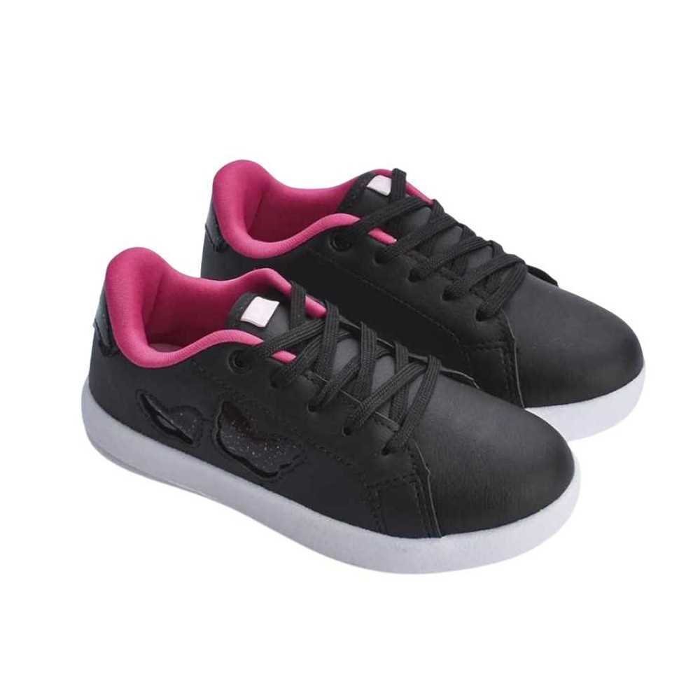 Tênis Menina Kidy Hype Preto 8
