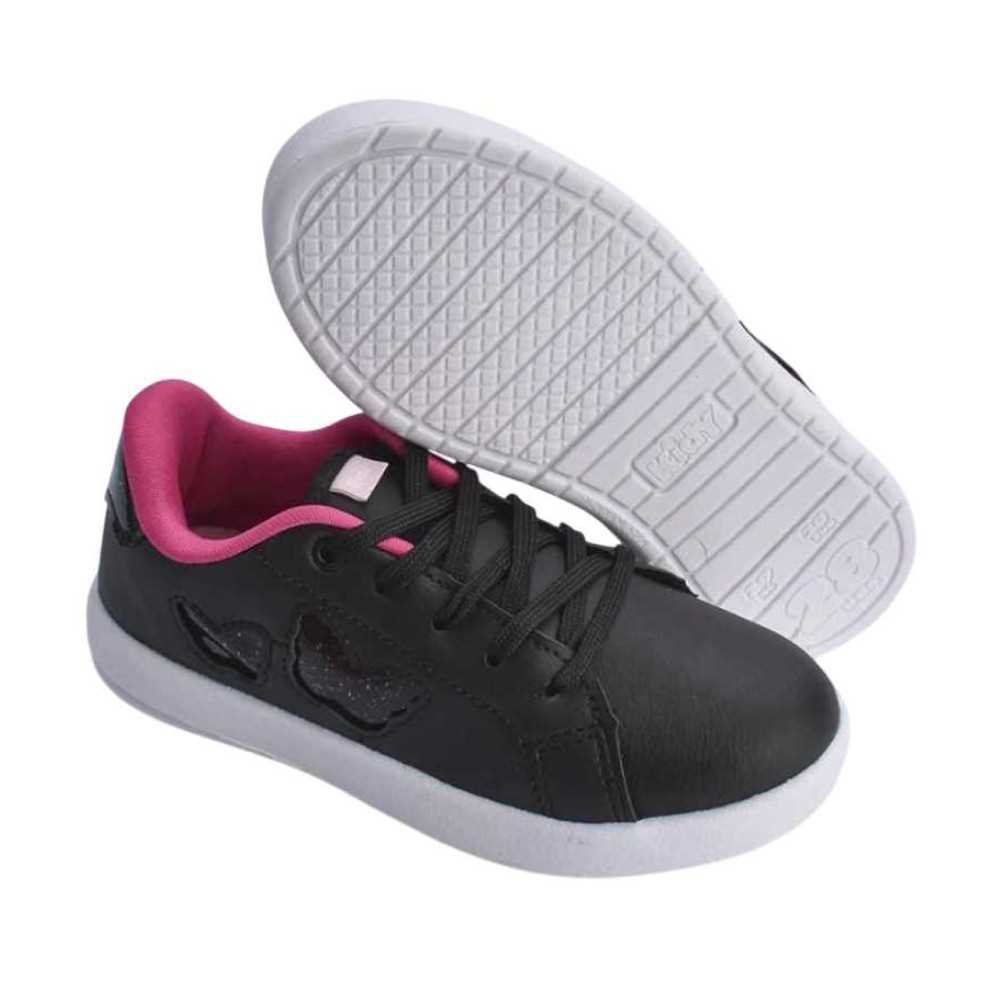 Tênis Menina Kidy Hype Preto 10