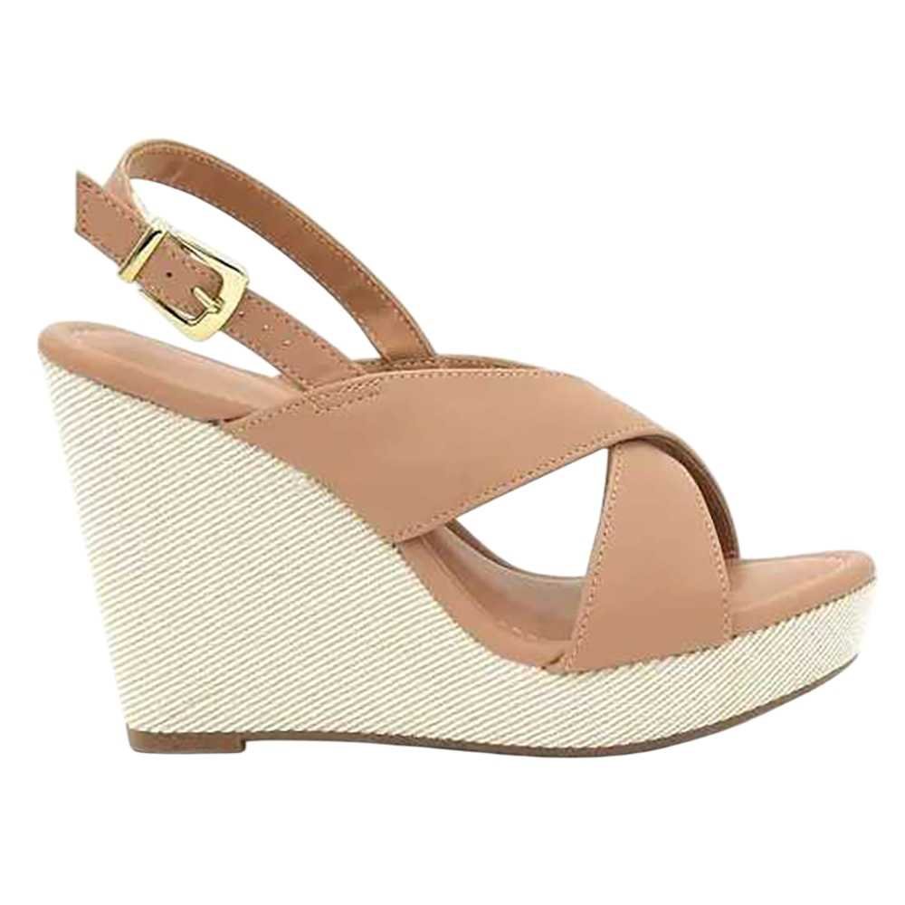 Sandália Feminina Vizzano Anabela Alta