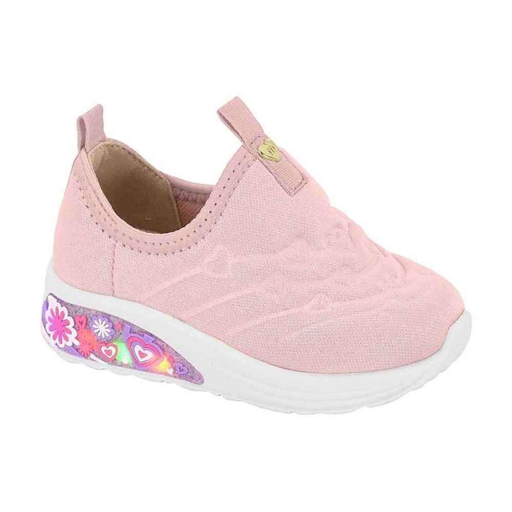 Tênis Infantil Menina Molekinha Slip On Conforto