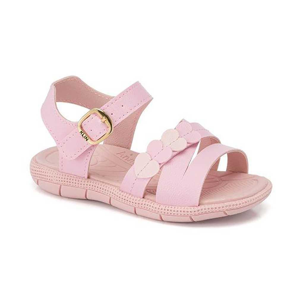 Sandália Infantil Menina Klin Tic Tac Casual
