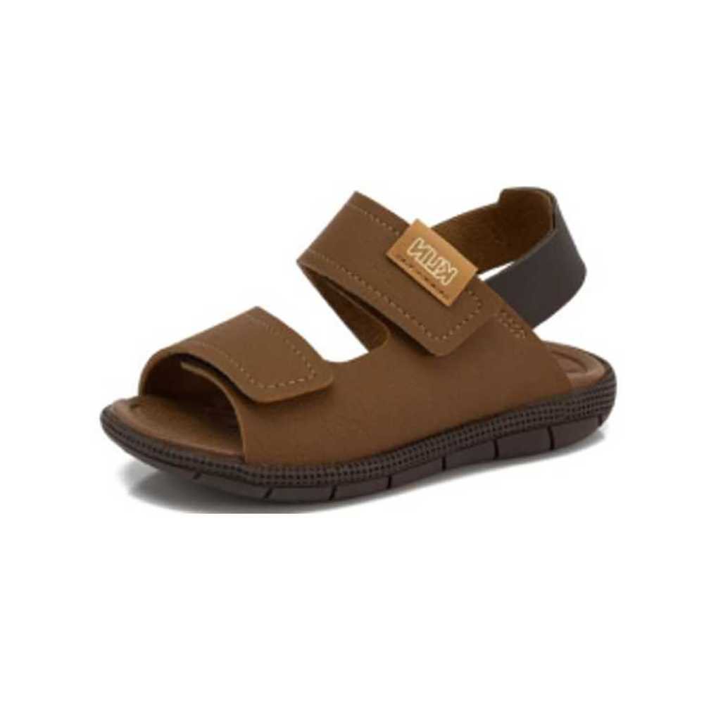 Sandália Infantil Menino Klin Tic Tac Casual Marrom 2