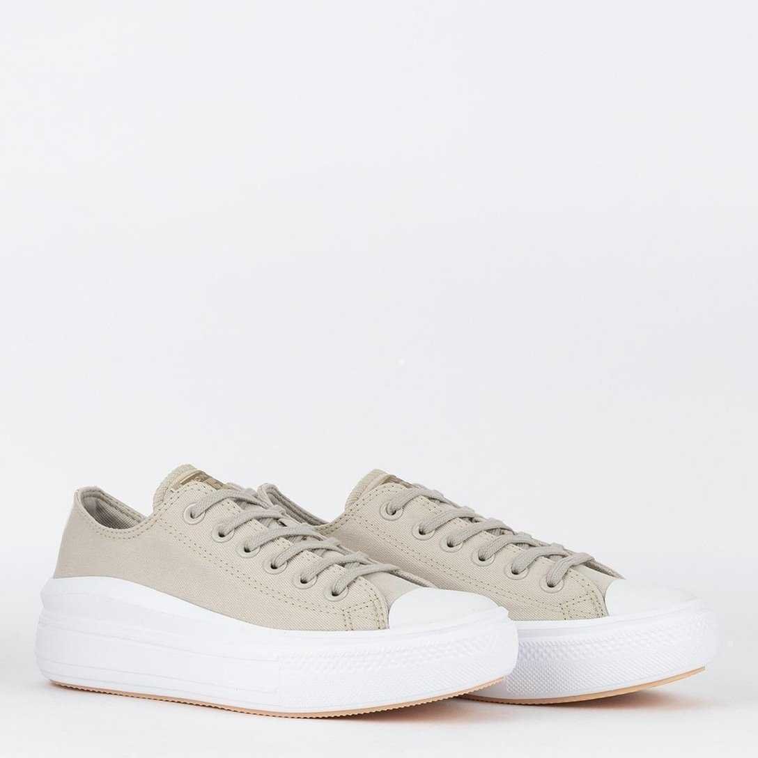 Tênis Feminino Converse Chuck Taylor All Star Move Bege 2