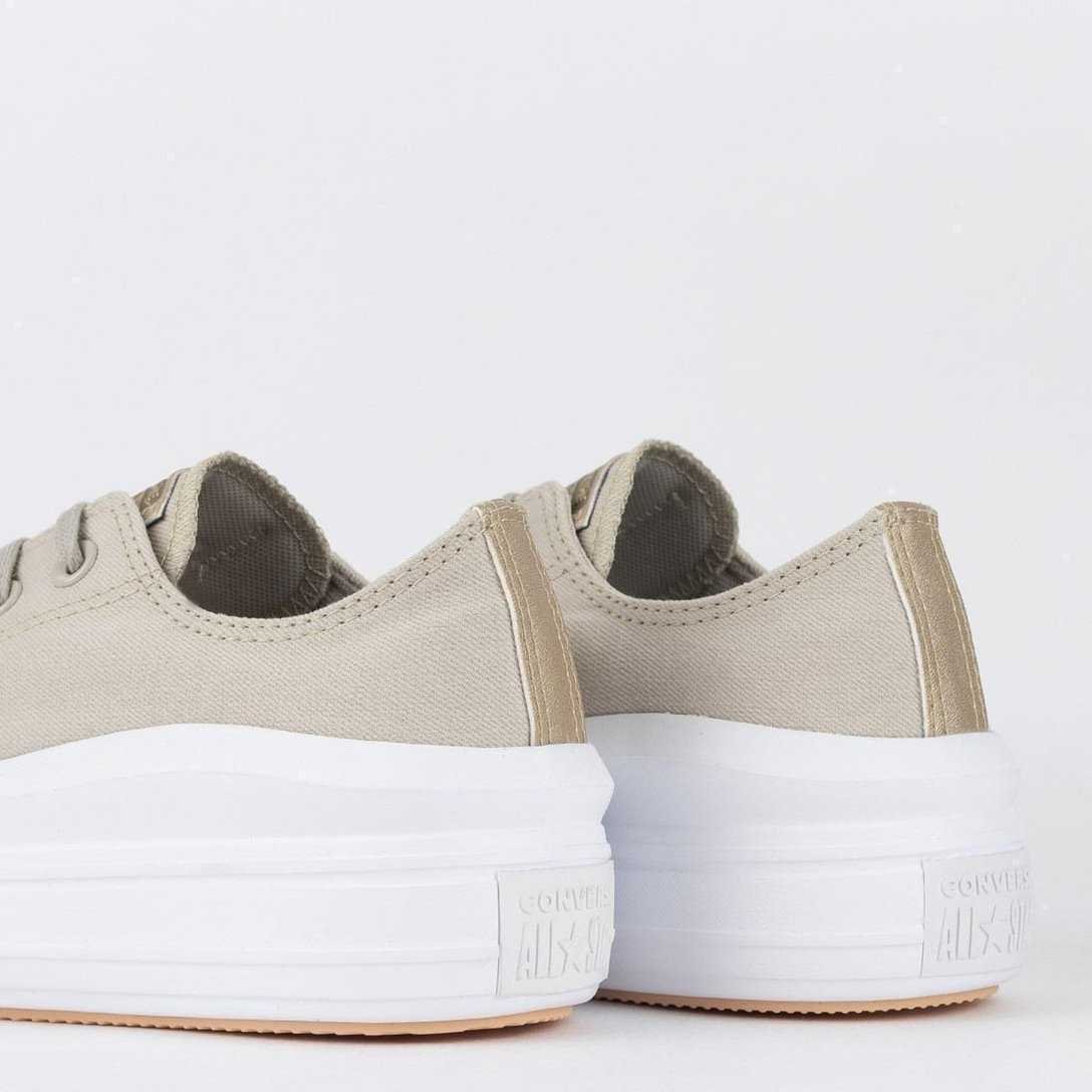 Tênis Feminino Converse Chuck Taylor All Star Move Bege 5