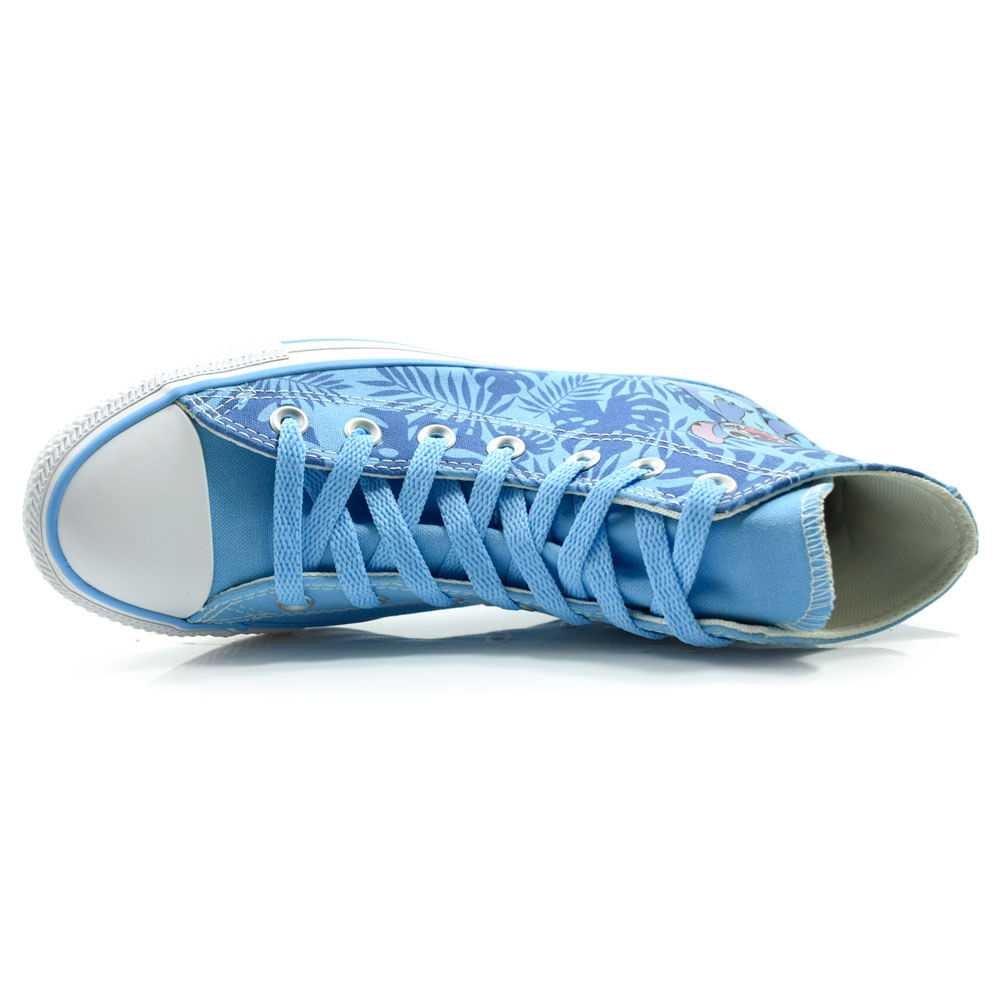 Tênis Infantil Menina Converse All Star Stitch Azul 5