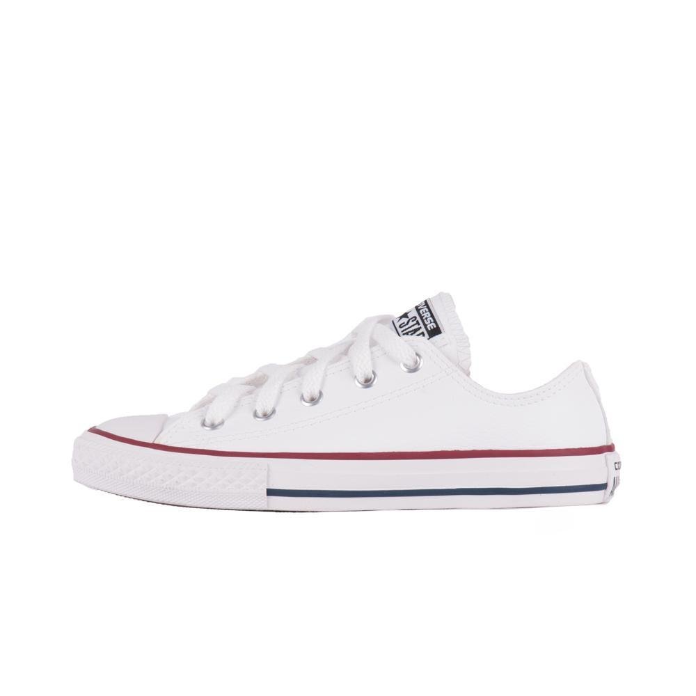 Tênis Infantil Menino Converse Chuck Taylor Sintético Branco 8