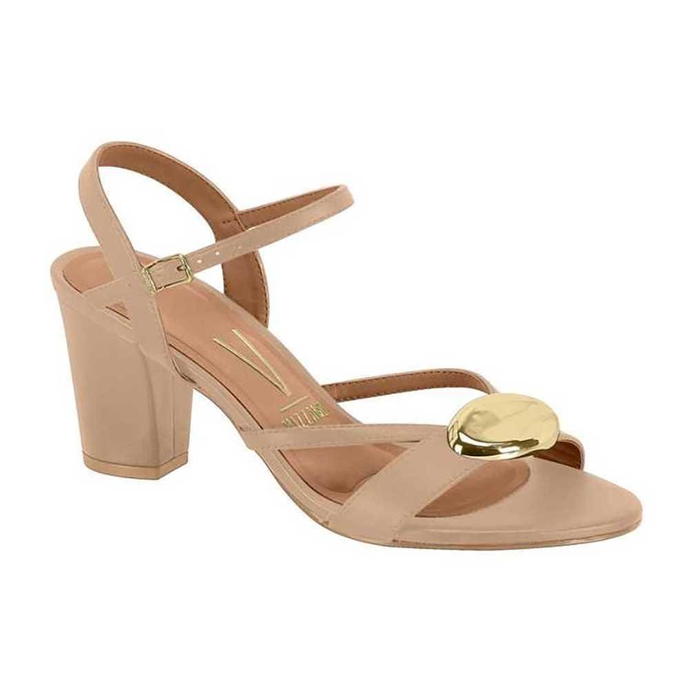 Sandália Feminina Vizzano Salto Blocado