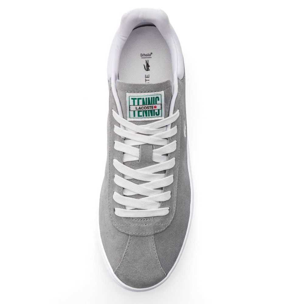 Tênis Masculino Lacoste Baseshot Cinza 3