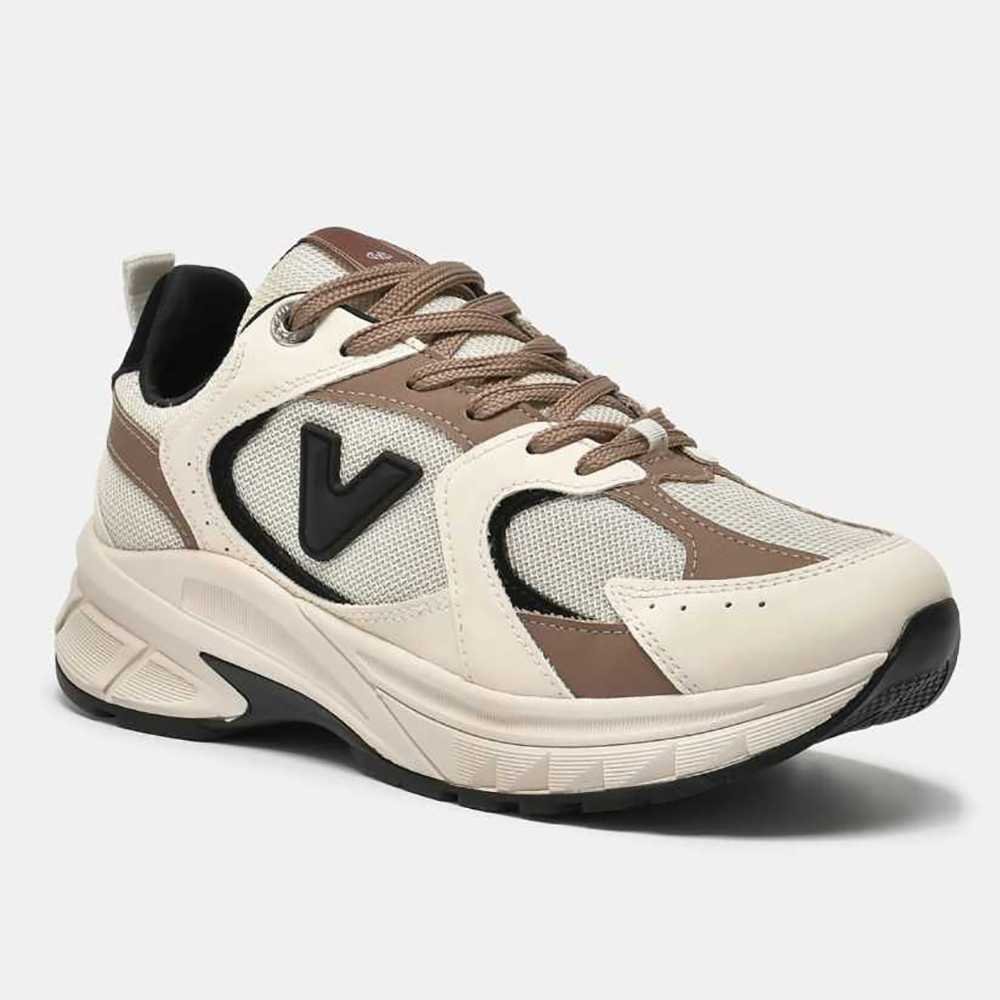 Tênis Feminino Via Marte Casual Conforto Bege 2