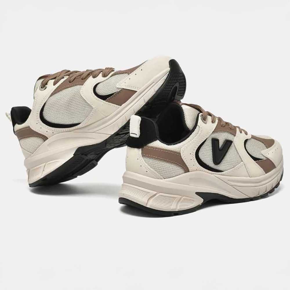 Tênis Feminino Via Marte Casual Conforto Bege 3