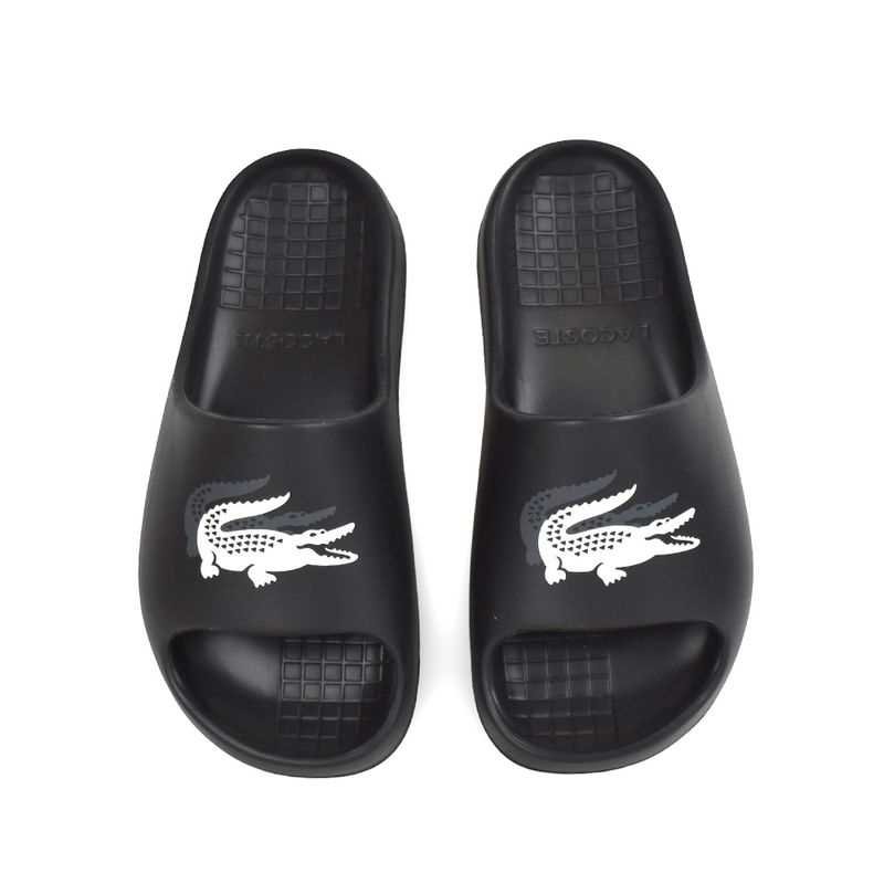 Chinelo Feminino Lacoste Serve Slide 2.0 Preto 3