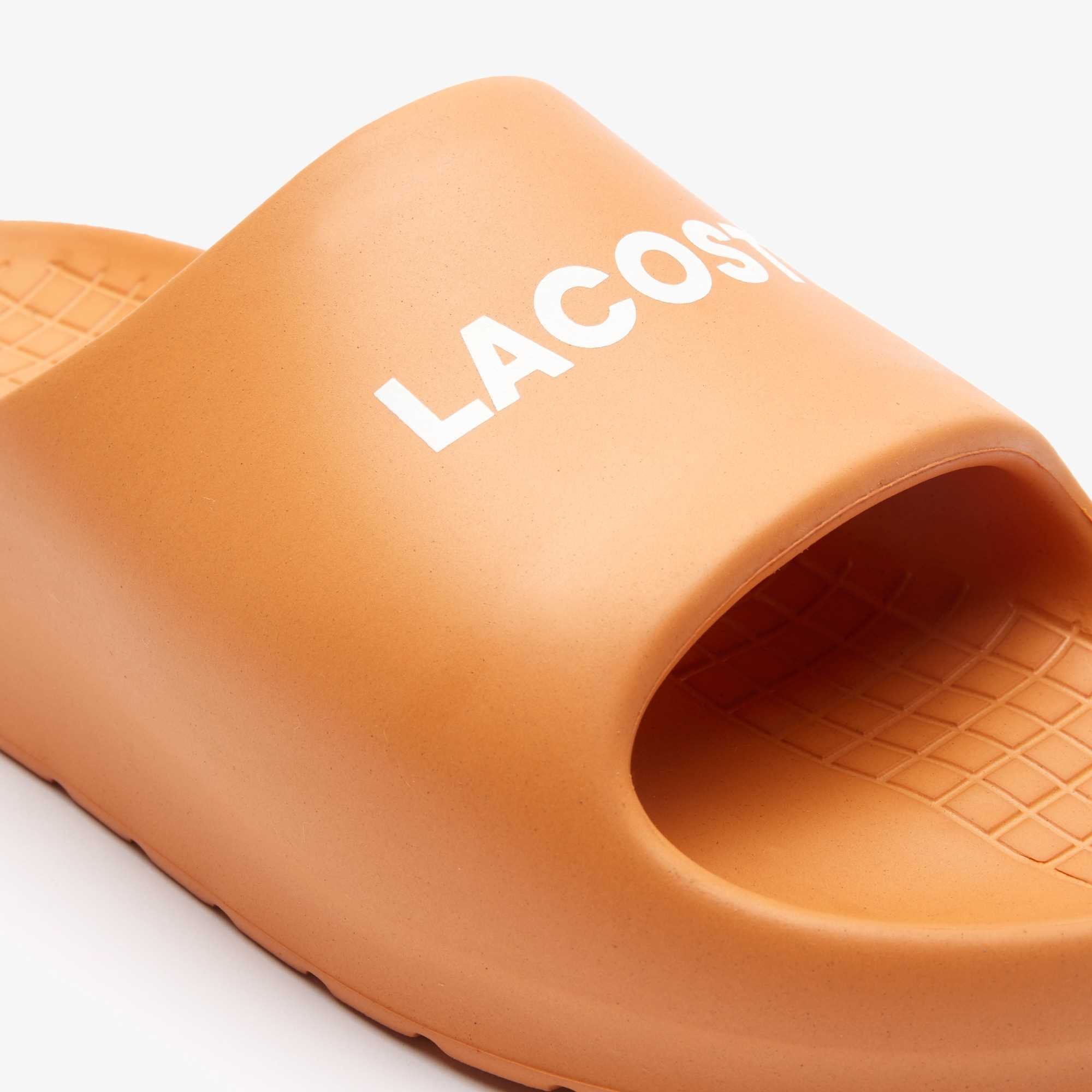 Chinelo Masculino Lacoste Serve Slide 2.0 Laranja 6