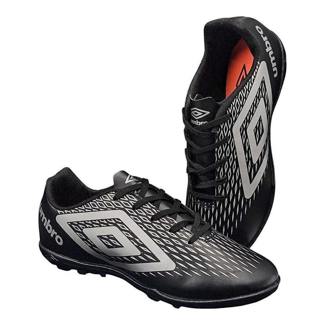 Chuteira Infantil Society Umbro X-Diamond Jr Preto 3