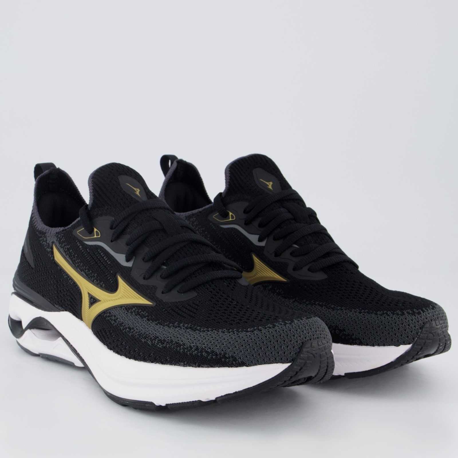 Tênis Masculino Mizuno Wave Mirai 8 Cinza 3