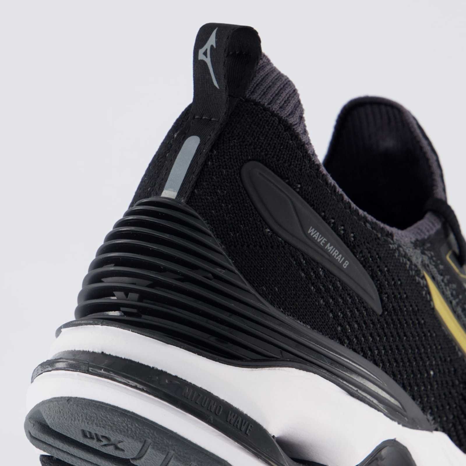 Tênis Masculino Mizuno Wave Mirai 8 Cinza 10