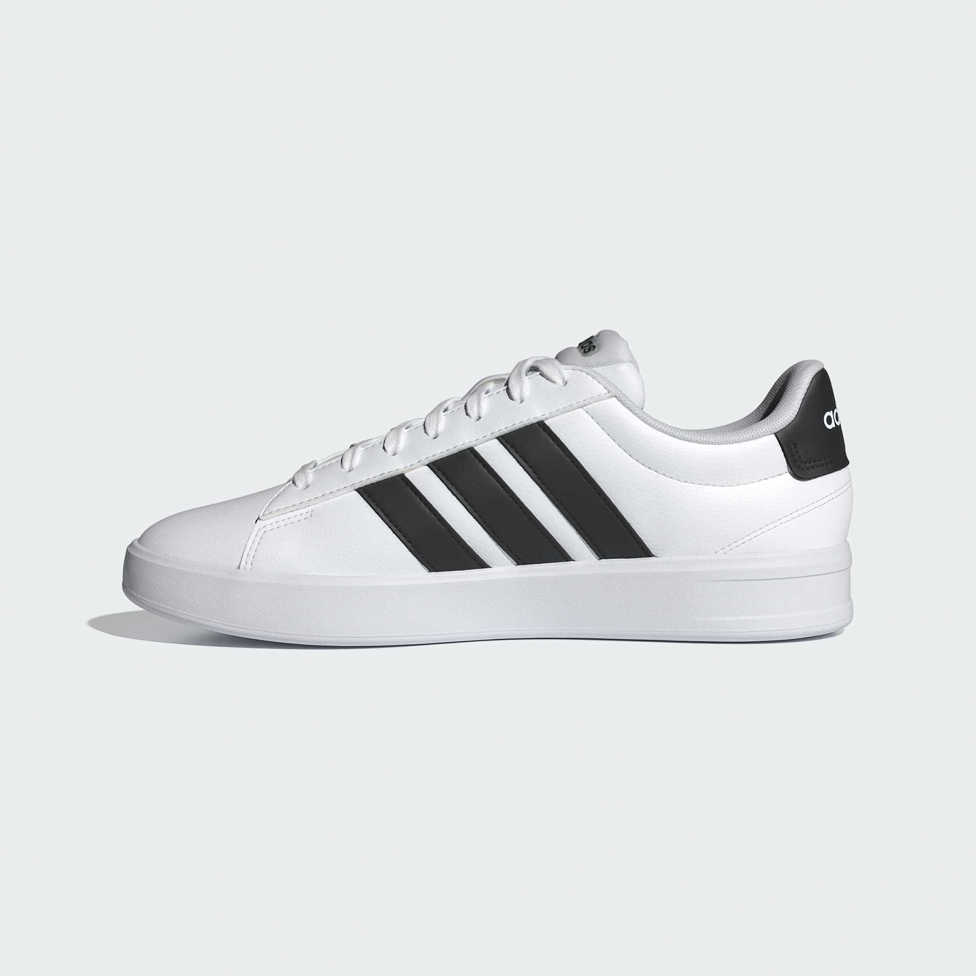 Tênis Masculino Adidas Grand Court 3.0 Branco 4