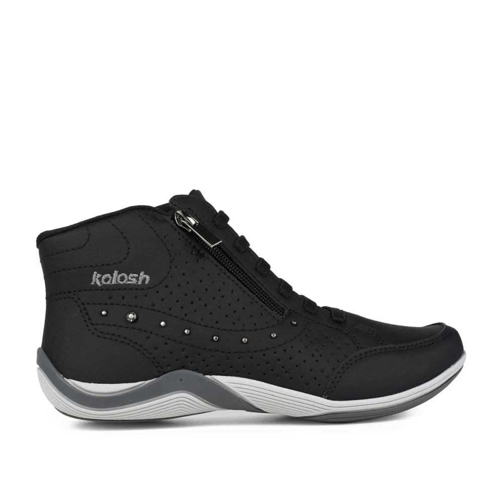 Tênis Feminino Kolosh Cano Alto Com Strass