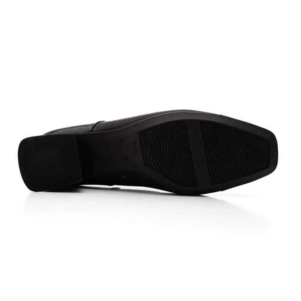 Sapato Feminino Piccadilly Stresh Soft Salto Baixo Preto 4