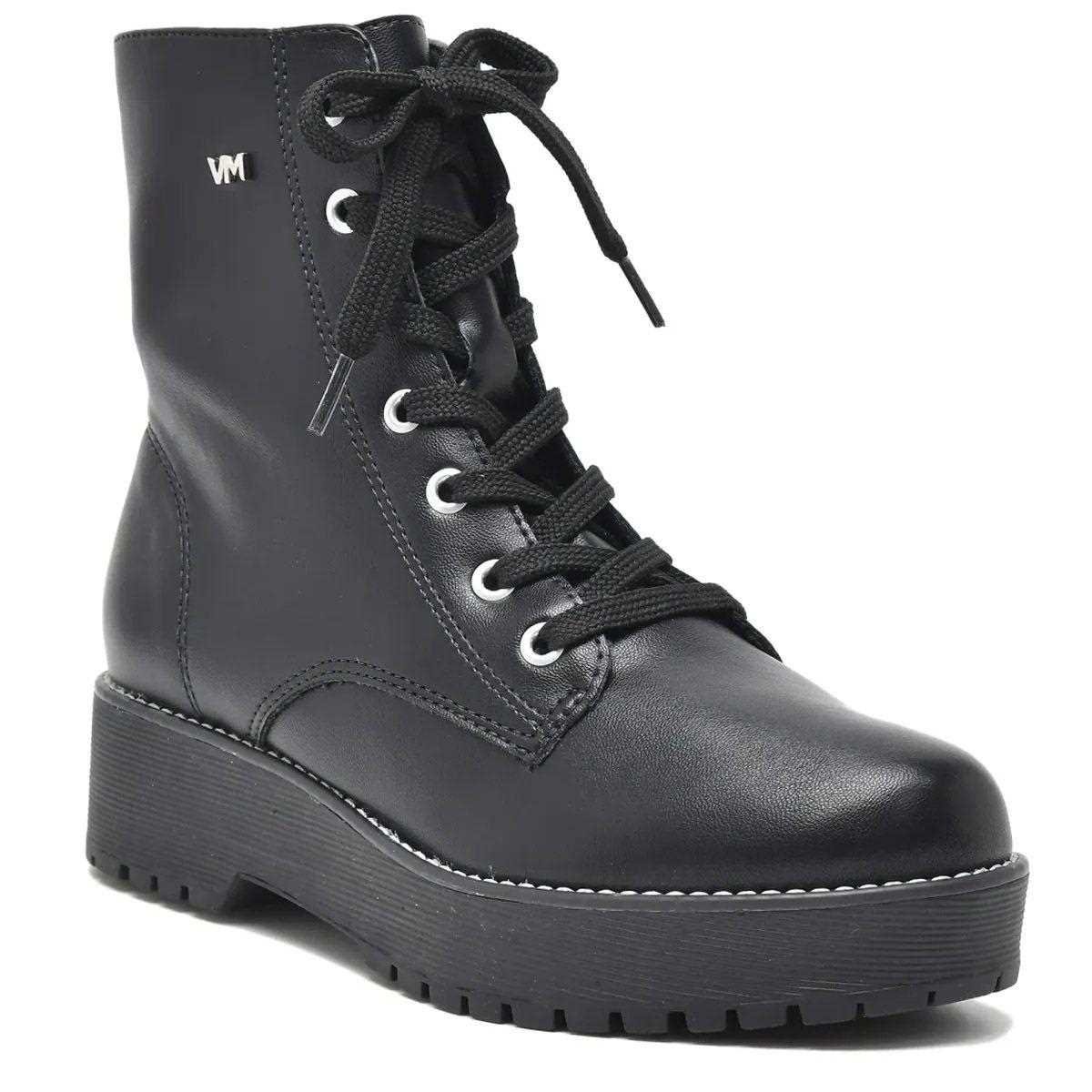 Bota Feminina Via Marte Coturno Preto 2