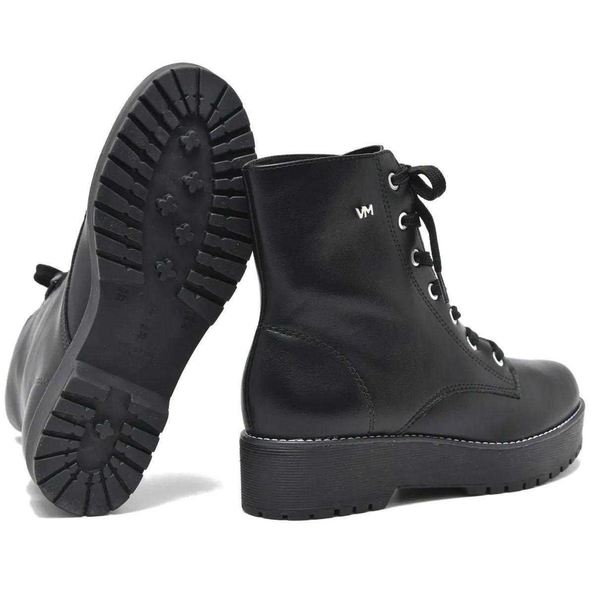 Bota Feminina Via Marte Coturno Preto 4