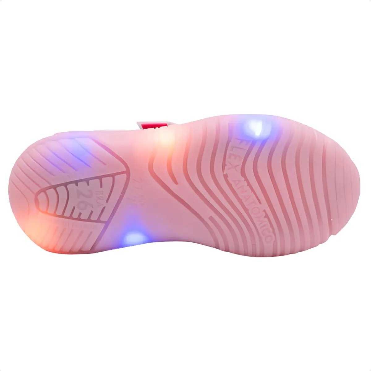 Tênis Infantil Menina Kidy Flex Light Branco 4