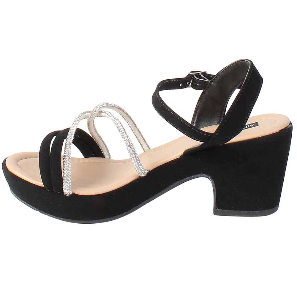 Sandália Feminina Villa Rosa Preto 2
