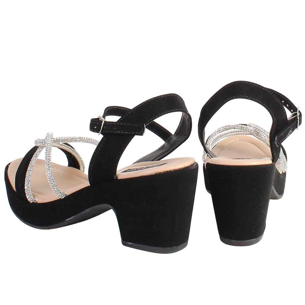 Sandália Feminina Villa Rosa Preto 4