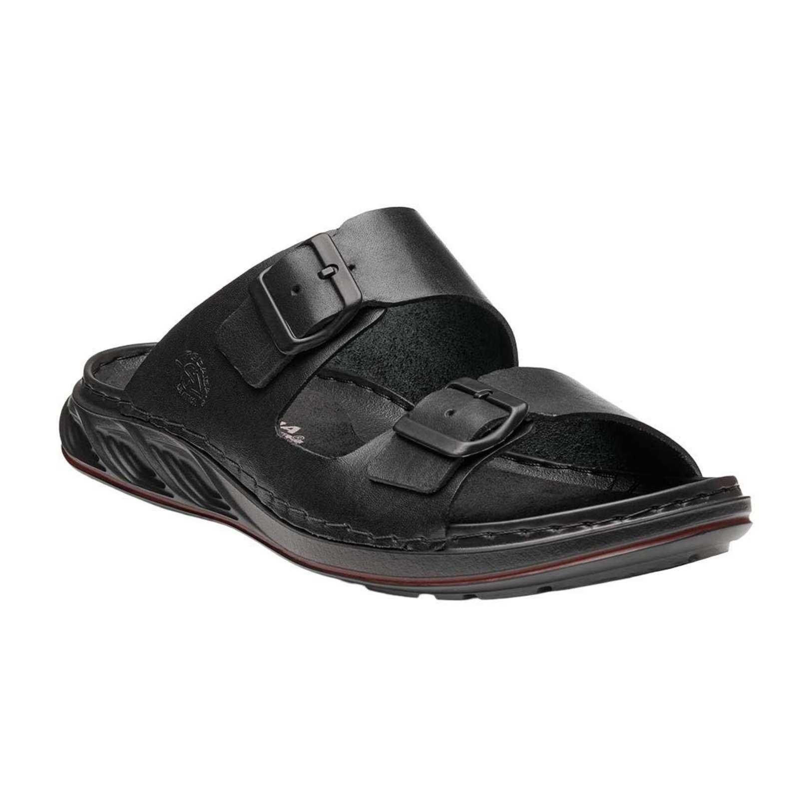 Sandália Masculina Pegada Fivela Preto 4