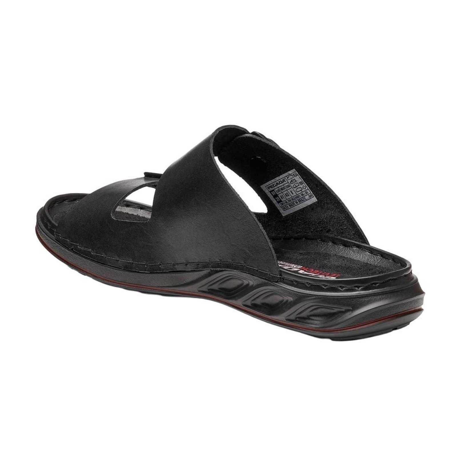 Sandália Masculina Pegada Fivela Preto 6