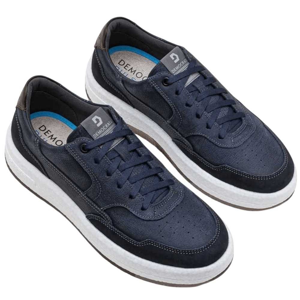 Sapatênis Masculino Democrata Drake Pulse Marinho 4
