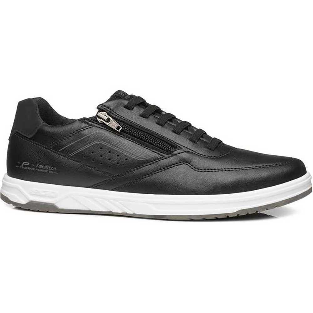 Sapatênis Masculino Pegada Zíper Preto 2