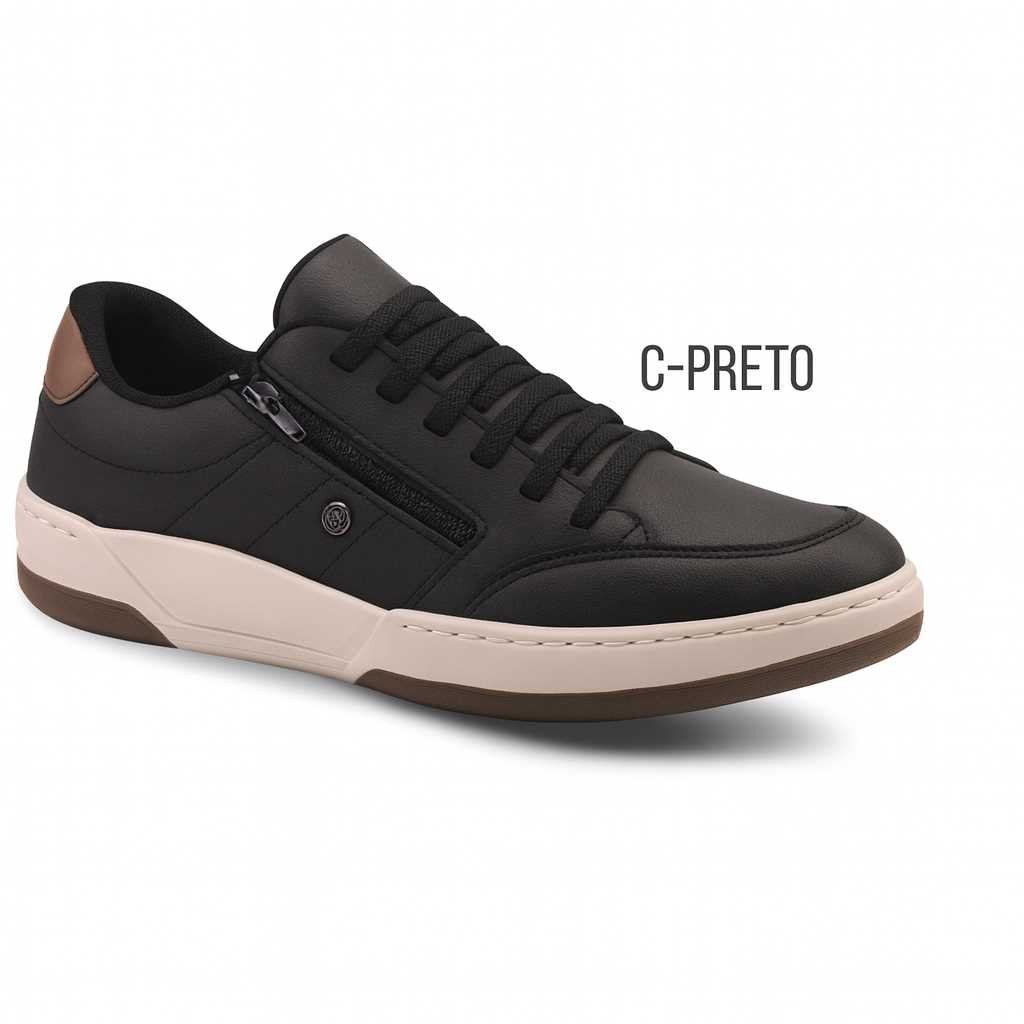 Sapatênis Masculino Stir Riviera Preto 2