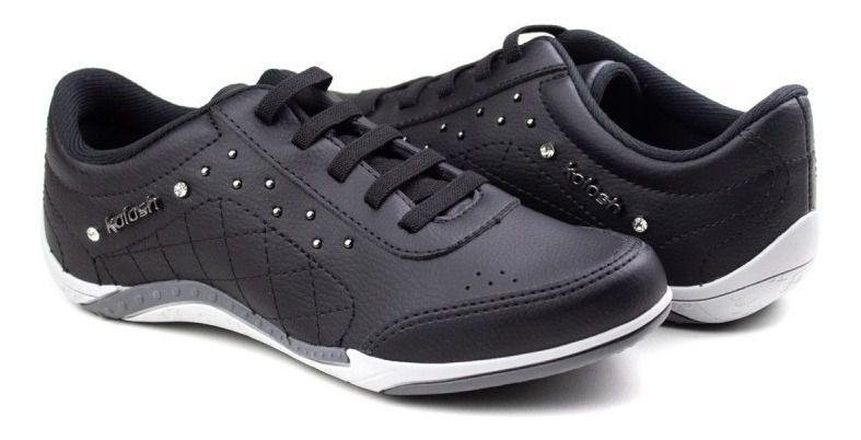 Tênis Feminino Kolosh Confort Casual Dia a Dia C1296 Preto 2