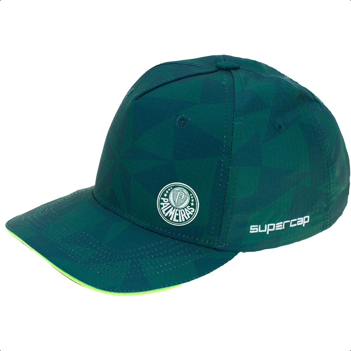 Bone SuperCap Palmeiras Silk Relevo E Bordado Frontal