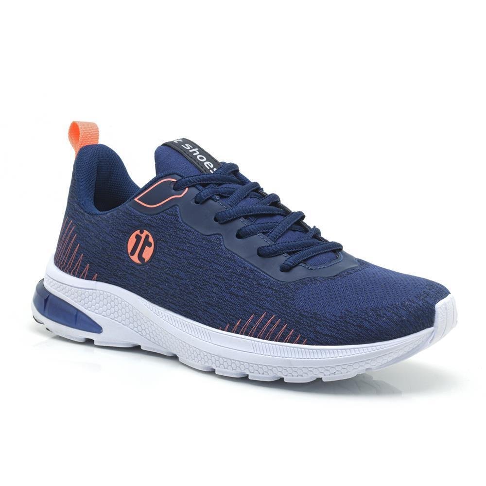 Tênis Feminino Academia Esportivo Amortecedor Gel Kit 2 Laranja 2