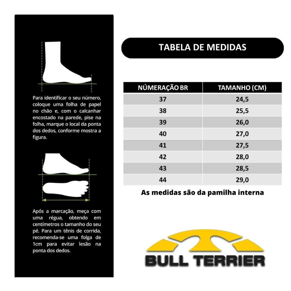 Bota Masculina Adventure Couro Bull Terrier Trilha Preto 6