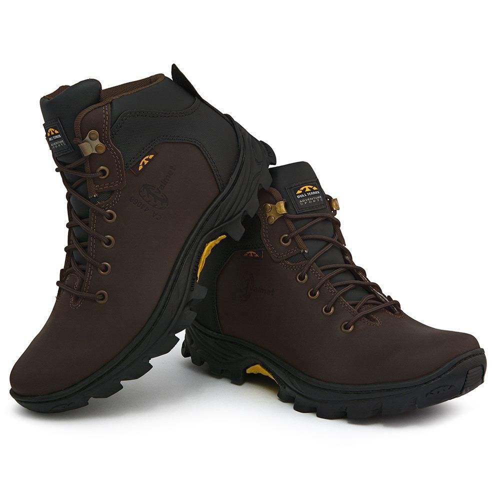 Bota Masculina Adventure Couro Bull Terrier Trilha 3