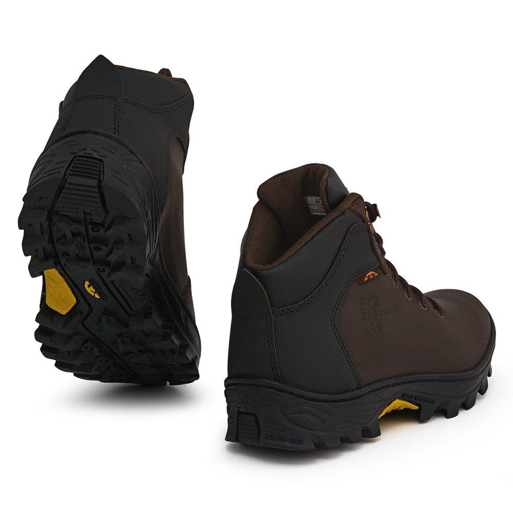 Bota Masculina Adventure Couro Bull Terrier Trilha 4