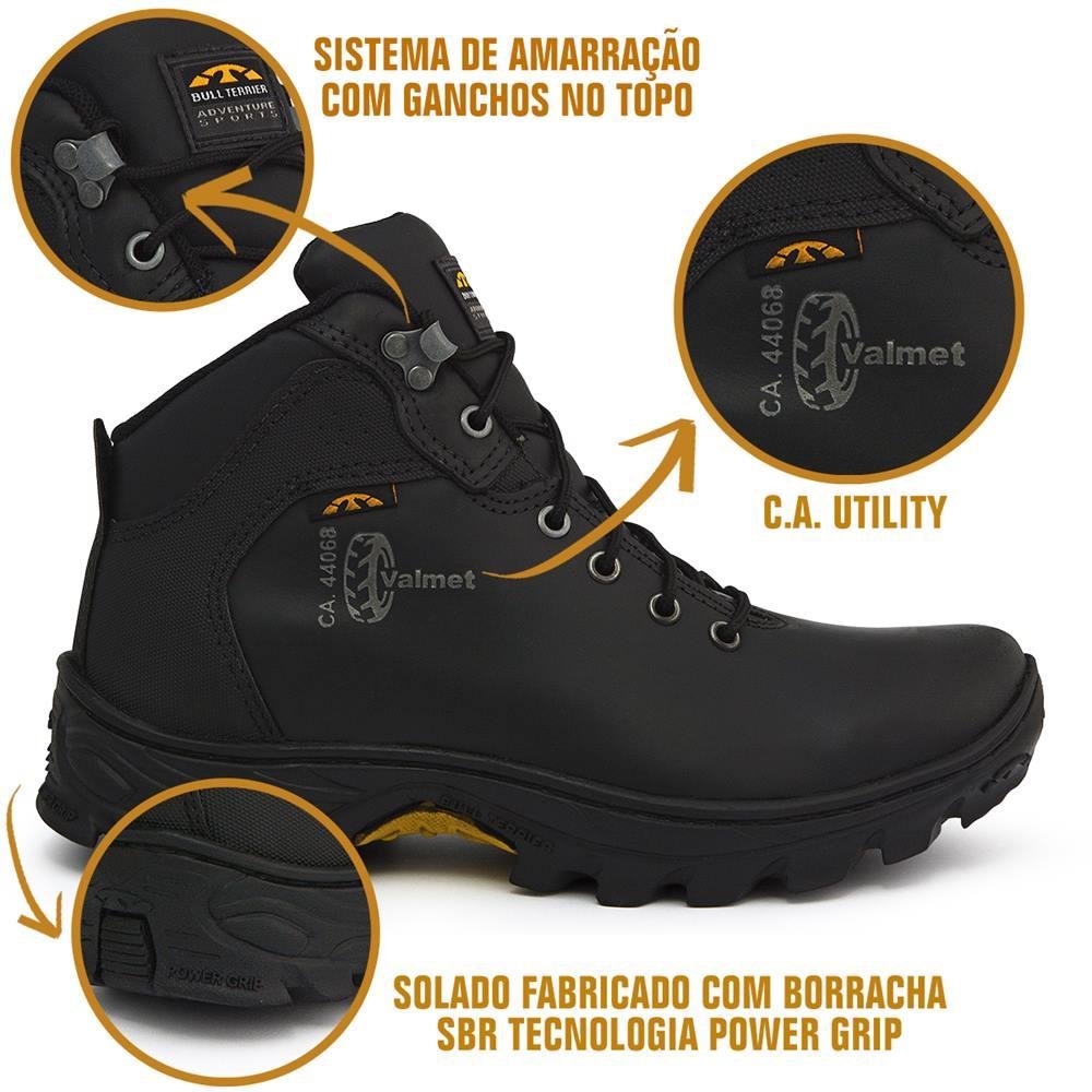 Trilha Bota Bull Terrier Cano Curto Bota Masculina Botas Bull