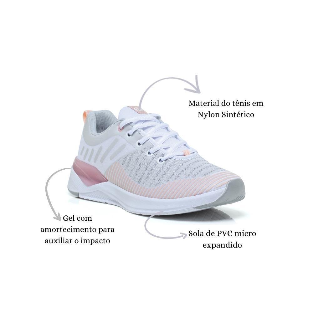 Tênis Feminino Esportivo Caminhada Academia Confortável Kit Verde 2